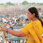 दसरा मेळावा 2025 : नवरात्री, शायरी आणि जातीपातीचे राक्षस संपवण्याचं आवाहन – पंकजा मुंडेंचं आक्रमक भाषण