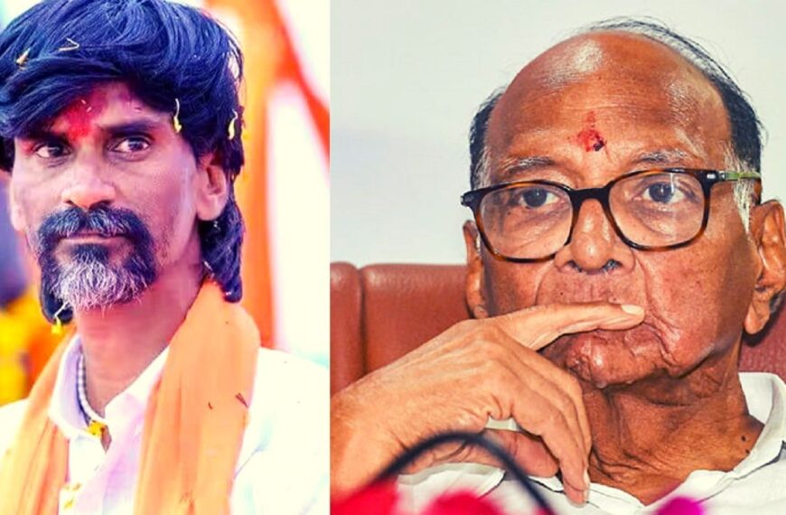 शरद पवारांनी मराठ्यांच वाटोळ केलं — ओबीसी विरोधानंतर जरांगे आले आक्रमक