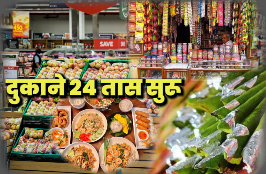 महाराष्ट्र सरकारचा मोठा निर्णय | आता दुकाने, मॉल्स आणि रेस्टॉरंट्स 24×7 उघडी राहणार | Maharashtra 24×7 Shops Policy 2025