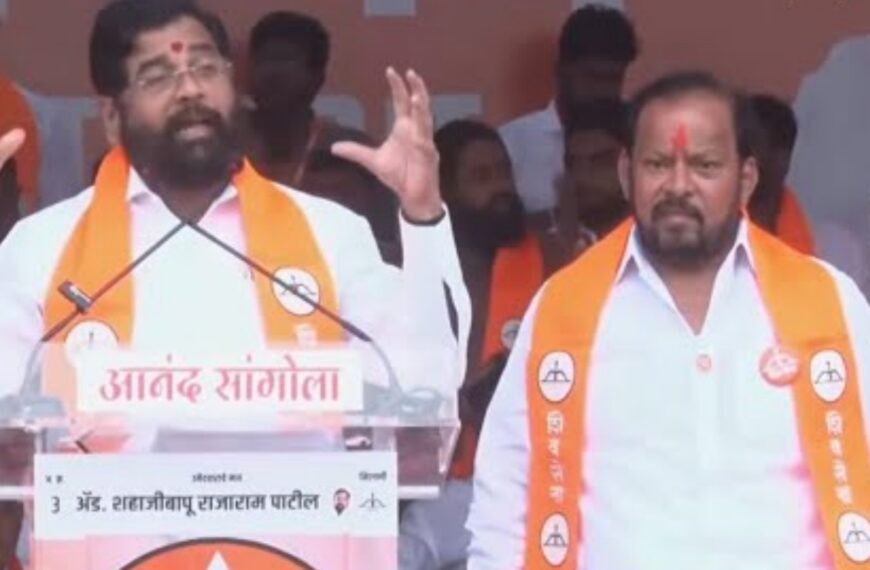 नगरपालिका निवडणुकीत शिवसेनेचा स्ट्राईक रेट कायम ; शहाजी…