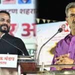 साताऱ्यात महायुतीत वाद तापले ; “दहशत” आणि “नाद” या शब्दांवरून मंत्र्यांमध्ये शाब्दिक युद्ध