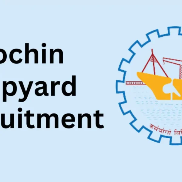 Cochin Shipyard Bharti 2026 : कोचीन शिपयार्ड लिमिटेडमध्ये&hellip;