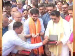 ऐतिहासिक क्षण! शिवाजी पार्कवर राज आणि आदित्य ठाकरे&hellip;