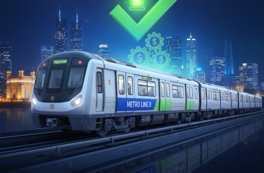 मुंबईकरांसाठी खुशखबर! राज्य सरकारचा ‘मेट्रो लाईन 8’ ला&hellip;