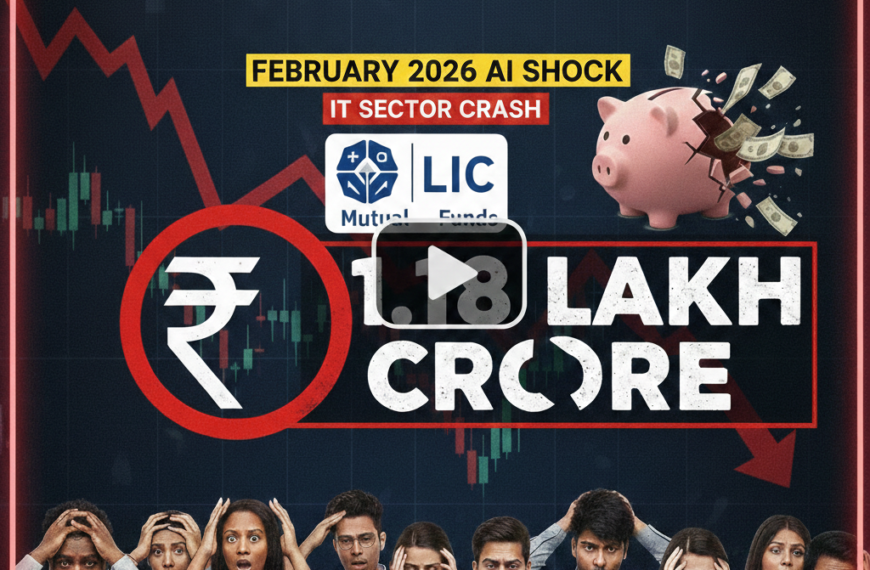 शेअर बाजारातील पडझड: LIC आणि म्युच्युअल फंडांना 1.18&hellip;