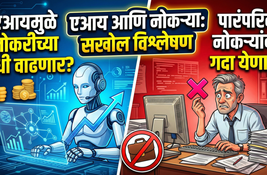एआयमुळे नोकरीच्या संधी वाढणार की पारंपरिक नोकऱ्यांवर गदा&hellip;