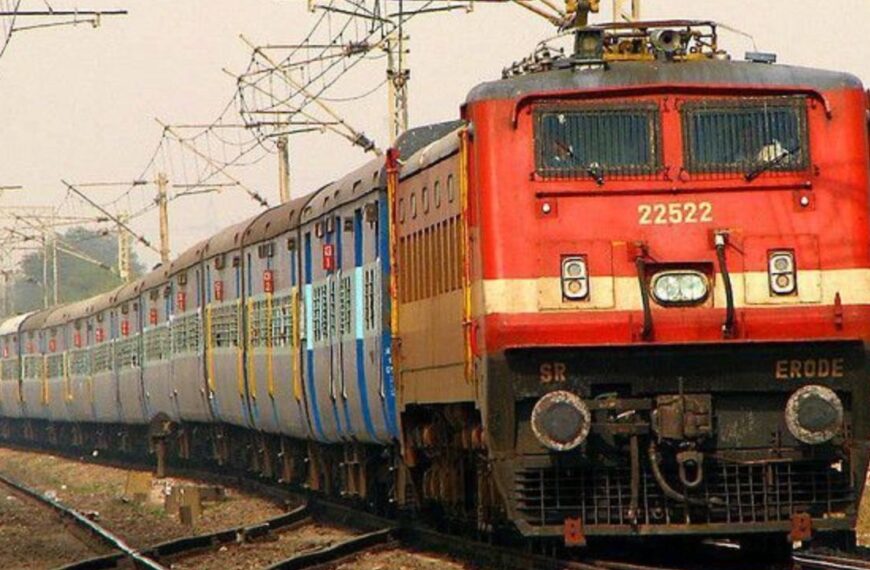 रेल्वे प्रवाशांसाठी मोठी बातमी: 34 विशेष रेल्वे गाड्यांच्या…