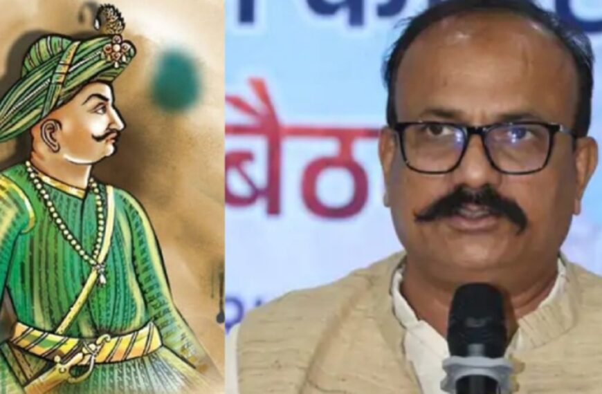 टिपू सुलतानची शिवाजी महाराजांशी तुलना:&hellip;