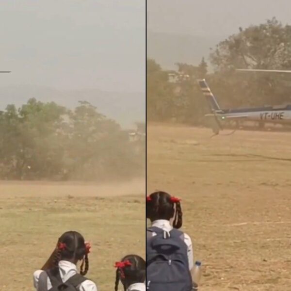 मुख्यमंत्रींच्या हेलिकॉप्टरचा हवेतच तोल गेला: पंधना येथील घटनेने&hellip;