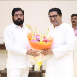 राज ठाकरे आणि एकनाथ शिंदे यांच्या ‘नंदनवन’ भेटीने राजकीय वर्तुळात चर्चांना उधाण! संभाव्य युतीचे संकेत?