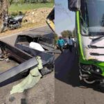 भीषण रस्ता अपघात: भरधाव एसटी बस आणि रिक्षाच्या धडकेत शाळकरी मुलासह चौघांचा मृत्यू, परिसरात शोककळा