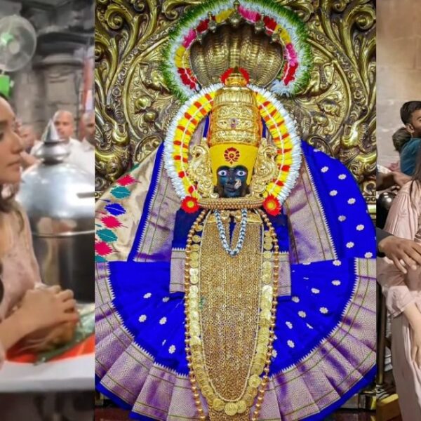 ईठा’ चित्रपटाच्या शूटिंगदरम्यान श्रद्धा कपूरने घेतले अंबाबाईचे साधेपणाने&hellip;