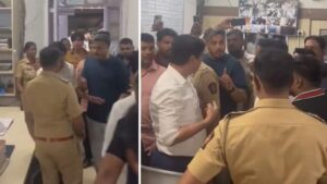 पोलीस ठाण्यातून बाहेर पडताच रोहित पवारांचा सत्ताधाऱ्यांवर जोरदार&hellip;