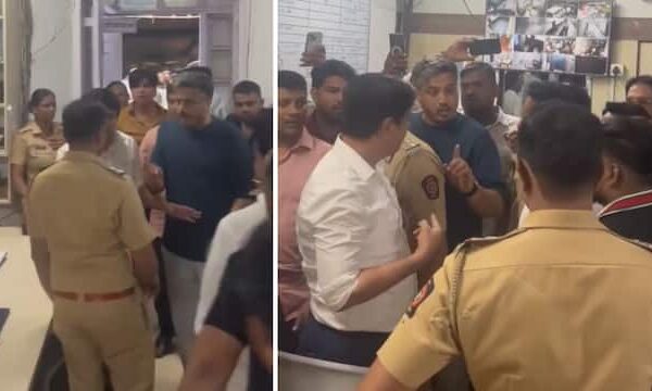 पोलीस ठाण्यातून बाहेर पडताच रोहित पवारांचा सत्ताधाऱ्यांवर जोरदार&hellip;