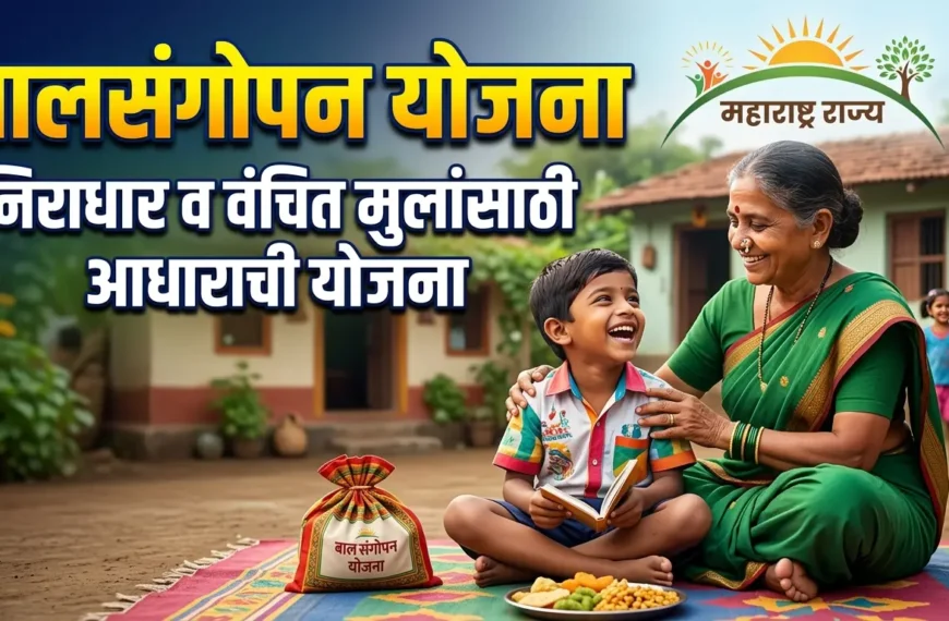 बालसंगोपन योजना : निराधार व वंचित मुलांसाठी आधाराची योजना