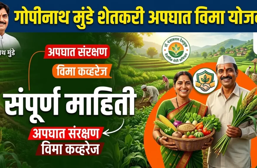 गोपीनाथ मुंडे शेतकरी अपघात विमा योजना — संपूर्ण माहिती