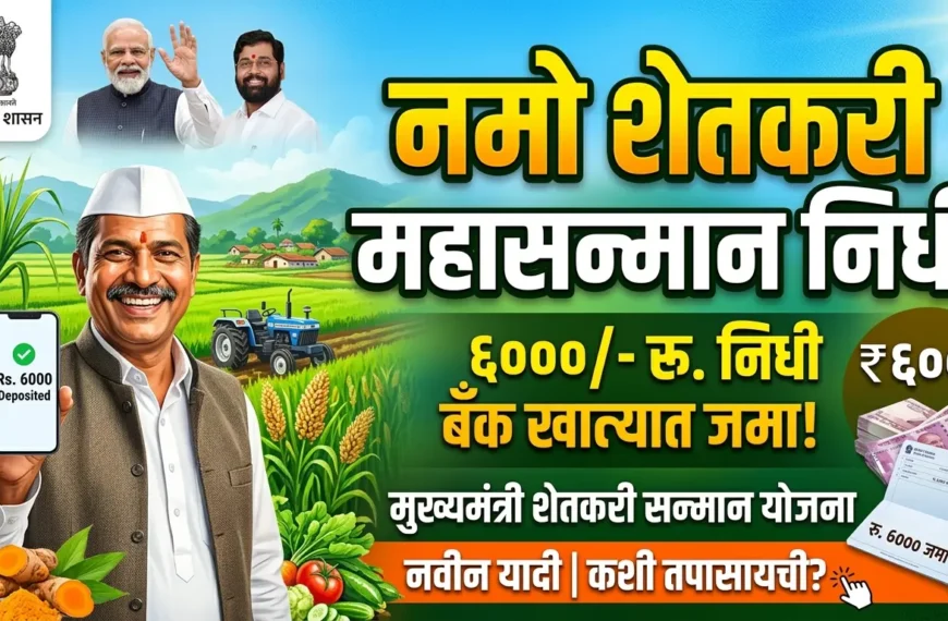मुख्यमंत्री शेतकरी सन्मान योजना / नमो शेतकरी महासन्मान निधी योजना — महाराष्ट्र सरकार