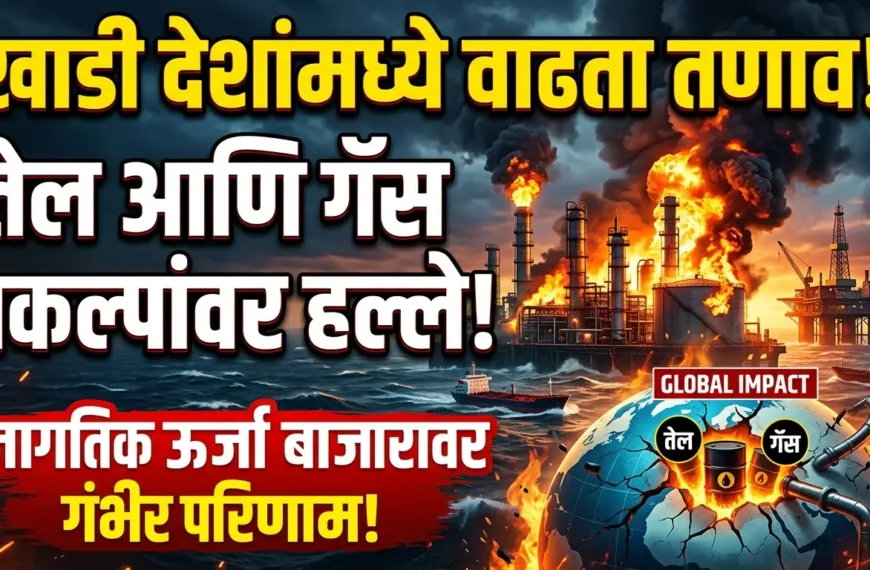 खाडी देशांमध्ये वाढता तणाव: तेल आणि गॅस प्रकल्पांवरील हल्ल्यांचा जागतिक ऊर्जा बाजारावर गंभीर परिणाम