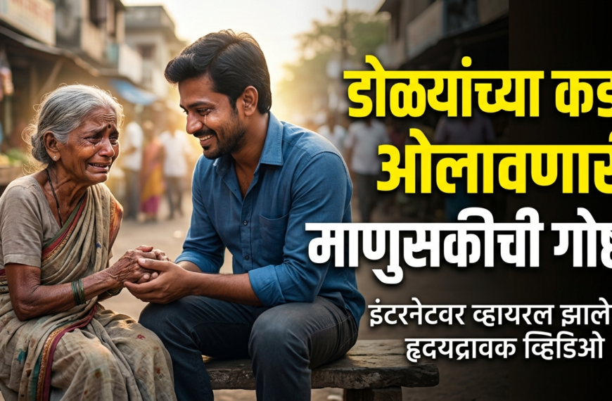 इंटरनेटवर व्हायरल झालेला हृदयद्रावक व्हिडिओ:&hellip;