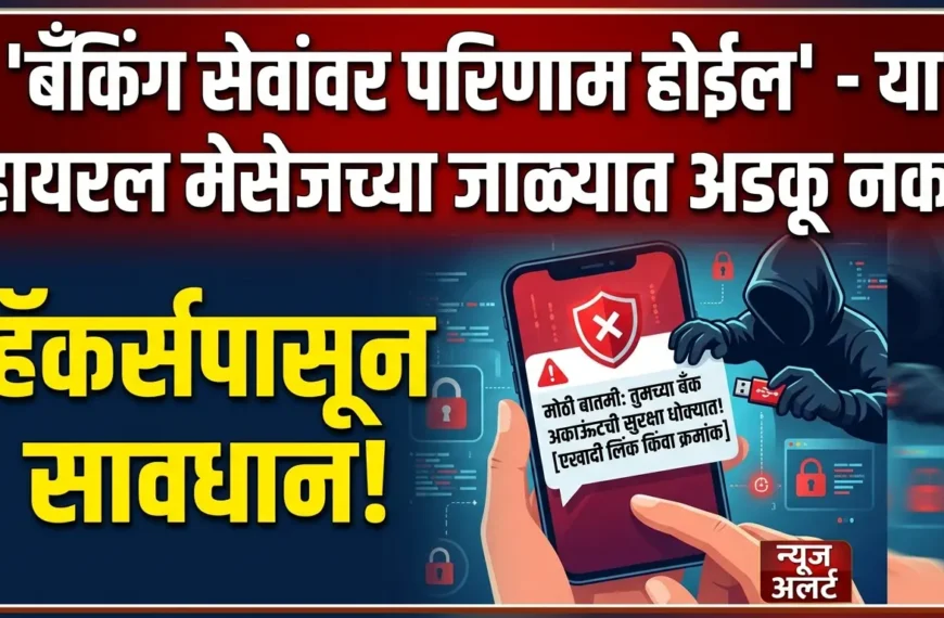 ‘बँकिंग सेवांवर परिणाम होईल’ – या व्हायरल मेसेजच्या जाळ्यात अडकू नका! हॅकर्सपासून सावधान!