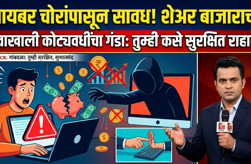 सायबर चोरांपासून सावध! शेअर बाजाराच्या नावाखाली कोट्यवधींचा गंडा: तुम्ही कसे सुरक्षित राहाल?