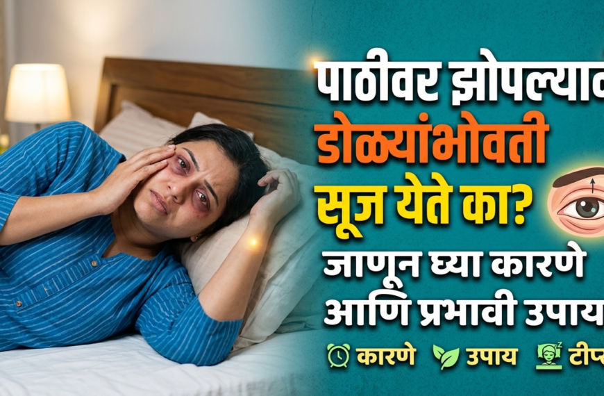 पाठीवर झोपल्याने डोळ्यांभोवती सूज येते का? जाणून घ्या कारणे आणि प्रभावी उपाय!