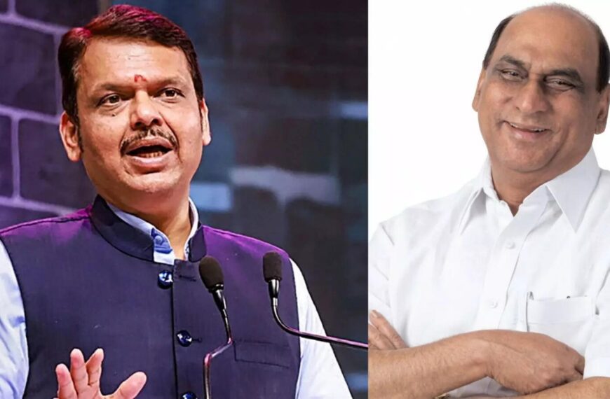 दत्ता मेघे यांना देवेंद्र फडणवीस यांची भावपूर्ण श्रद्धांजली: एका दूरदृष्टीच्या राजकीय व शैक्षणिक पर्वाचा अस्त!