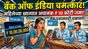 Bank of India चमत्कार! महिलेच्या खात्यात अचानक १०&hellip;