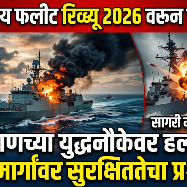 ‘आंतरराष्ट्रीय फ्लीट रिव्ह्यू 2026’ वरून परतणाऱ्या इराणच्या युद्धनौकेवर…