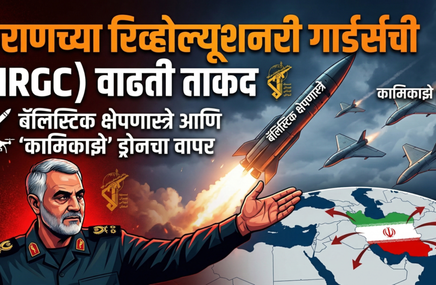इराणच्या रिव्होल्यूशनरी गार्ड्सची (IRGC) वाढती ताकद: बॅलिस्टिक क्षेपणास्त्रे&hellip;