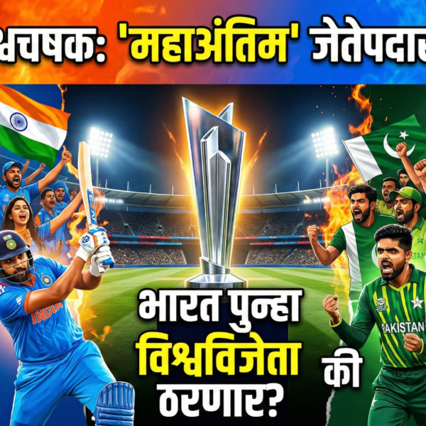 टी-20 विश्वचषक: ‘महाअंतिम’ जेतेपदासाठी थरार, भारत पुन्हा विश्वविजेता&hellip;