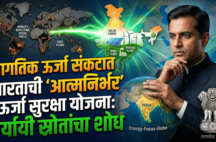 जागतिक ऊर्जा संकटात भारताची ‘आत्मनिर्भर’ ऊर्जा सुरक्षा योजना: पर्यायी स्रोतांचा शोध