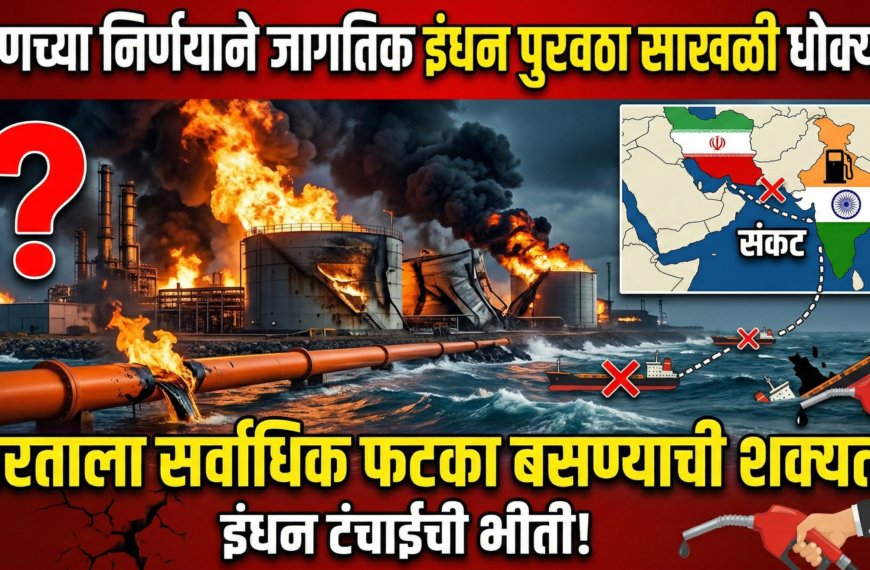 इराणच्या निर्णयाने जागतिक इंधन पुरवठा साखळी धोक्यात: भारताला सर्वाधिक फटका बसण्याची शक्यता?