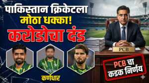 पाकिस्तान क्रिकेटला मोठा धक्का! बाबर आझम, शाहीन आफ्रिदीसह&hellip;