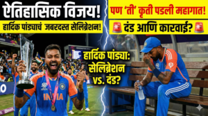 ऐतिहासिक विजयानंतर हार्दिक पांड्याच्या सेलिब्रेशनने वेधले लक्ष, पण&hellip;