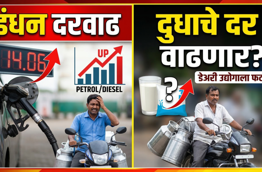 इंधन दरवाढीचा डेअरी उद्योगाला फटका: दुधाचे दर वाढणार?