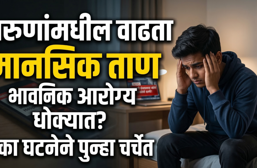 तरुणांमधील वाढता मानसिक ताण आणि भावनिक आरोग्य: एका&hellip;