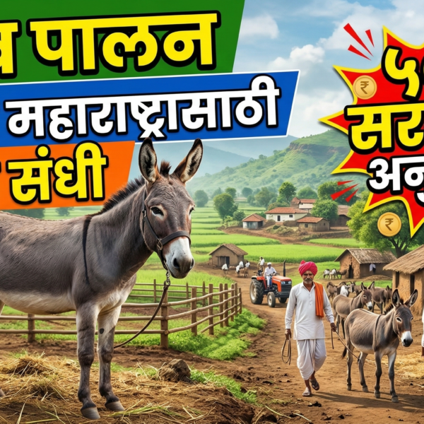 गाढव पालन: ग्रामीण महाराष्ट्रासाठी नवीन संधी आणि 50%&hellip;