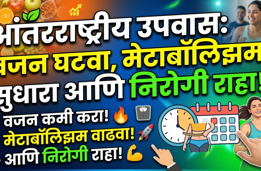 आंतरराष्ट्रीय उपवास: वजन घटवा, मेटाबॉलिझम सुधारा आणि निरोगी&hellip;