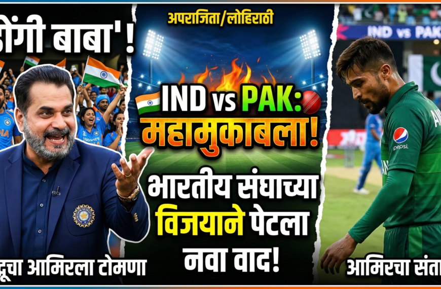 सिद्धूचा मोहम्मद आमिरला ‘ढोंगी बाबा’ टोमणा: भारतीय संघाच्या विजयाने पेटला नवा वाद!