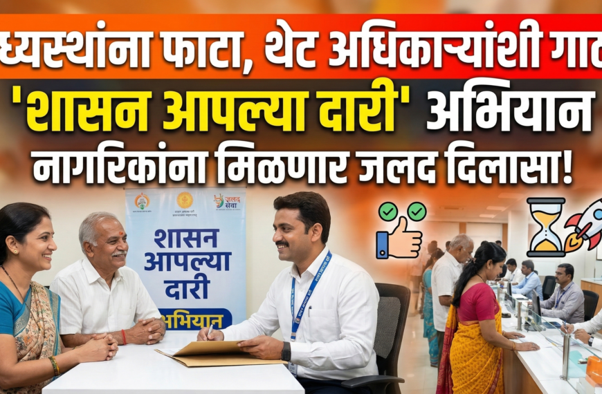 मध्यस्थांना फाटा, थेट अधिकाऱ्यांशी गाठा: ‘शासन आपल्या दारी’ अभियानामुळे नागरिकांना मिळणार जलद दिलासा!