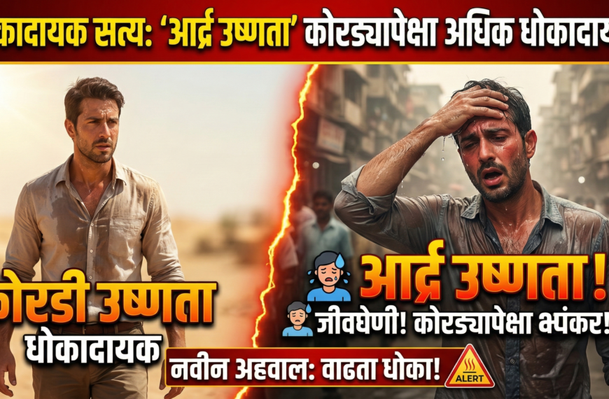 आर्द्र उष्णता: कोरड्या उष्णतेपेक्षा अधिक धोकादायक! एका नवीन&hellip;