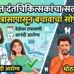 वेळेत दंतचिकित्सकांचा सल्ला: मोठ्या त्रासापासून बचावाचा सोपा मार्ग!
