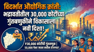 विदर्भात औद्योगिक क्रांती: भद्रावतीतील 30,000 कोटींच्या गुंतवणुकीने विकासाला&hellip;