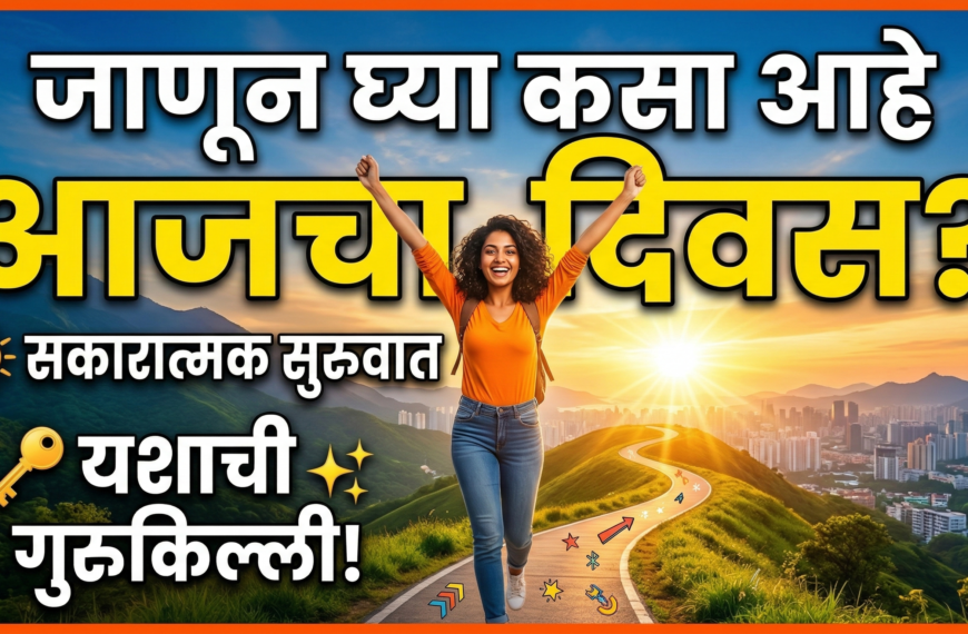 जाणून घ्या कसा आहे आजचा दिवस: सकारात्मक सुरुवात&hellip;