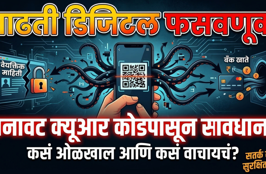 वाढती डिजिटल फसवणूक: बनावट क्यूआर कोडपासून सावधान!