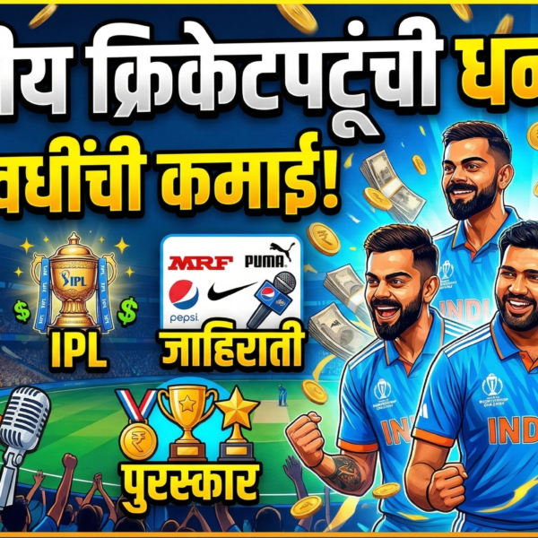 भारतीय क्रिकेटपटूंची धनवर्षा: सामना फी, IPL, जाहिराती आणि&hellip;