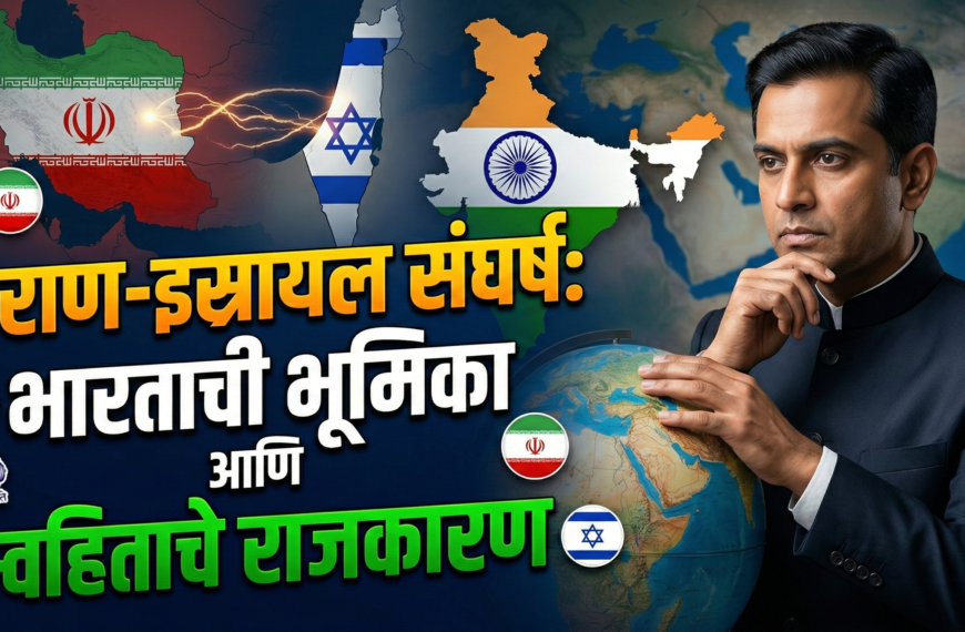इराण-इस्रायल संघर्ष: भारताची भूमिका आणि स्वहिताचे राजकारण