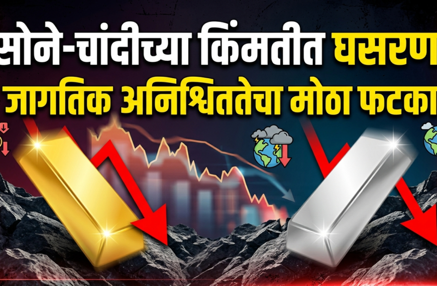 Gold Silver Price Pressure : जागतिक अनिश्चिततेचा मौल्यवान&hellip;