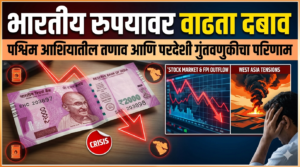 Indian Rupee वाढता दबाव : पश्चिम आशियातील तणाव&hellip;